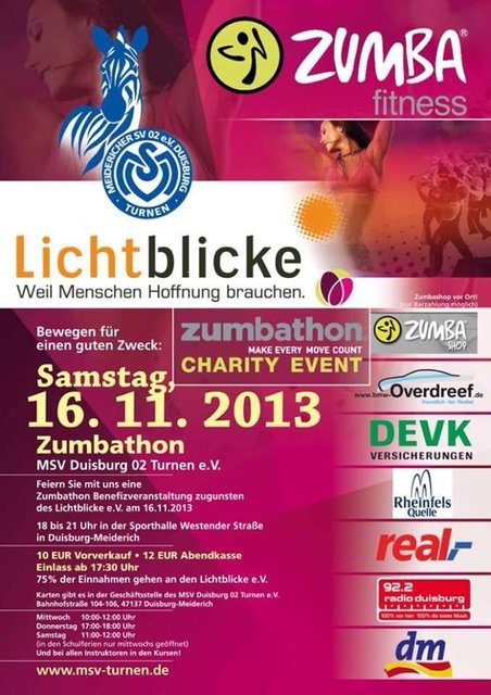 Zumbathon Charity Event