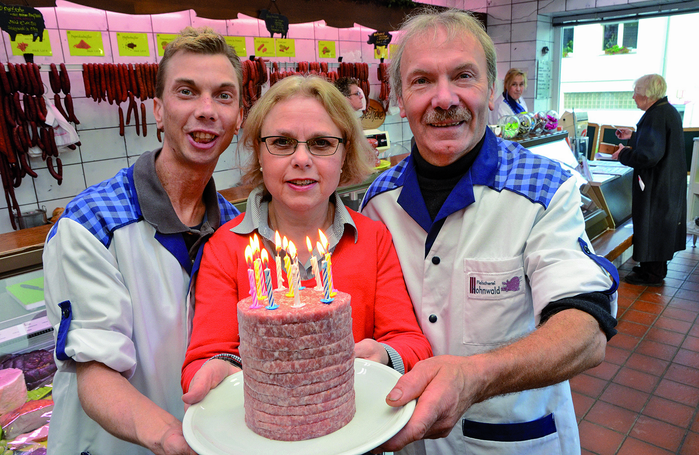 Das Familien-Unternehmen Hohnwald besteht aus Philipp, Margret und Kurt.