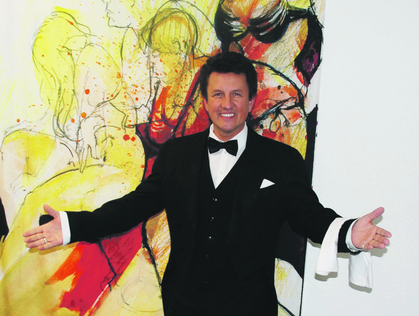 Vollblut-entertainer Peter Grimberg zauberte die 50er und 60er Jahre samt Peter Alexander, Heinz Erhardt, bill ramsey und Trude Herr in die NA-Redaktion.