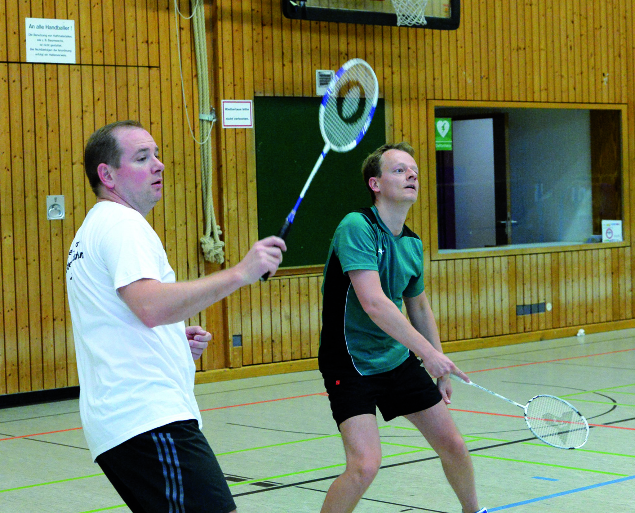 Alle machten mit BadmintonTurnier der DJK GrünWeiß Werden Essen