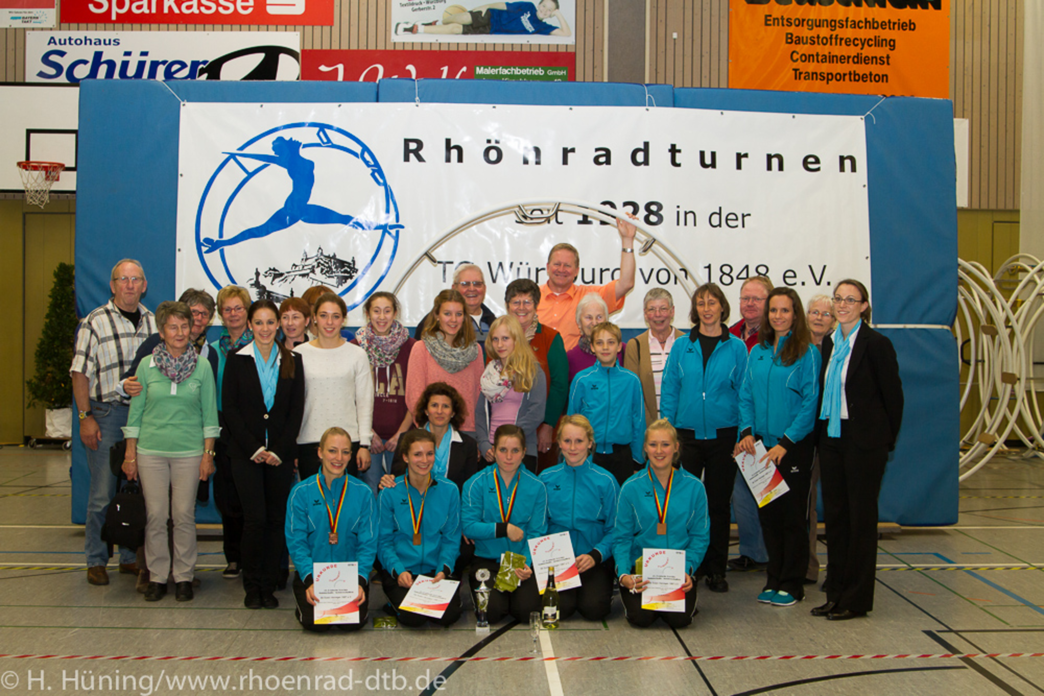 Heisinger Rhönradturner beim DeutschlandCup erfolgreich EssenRuhr