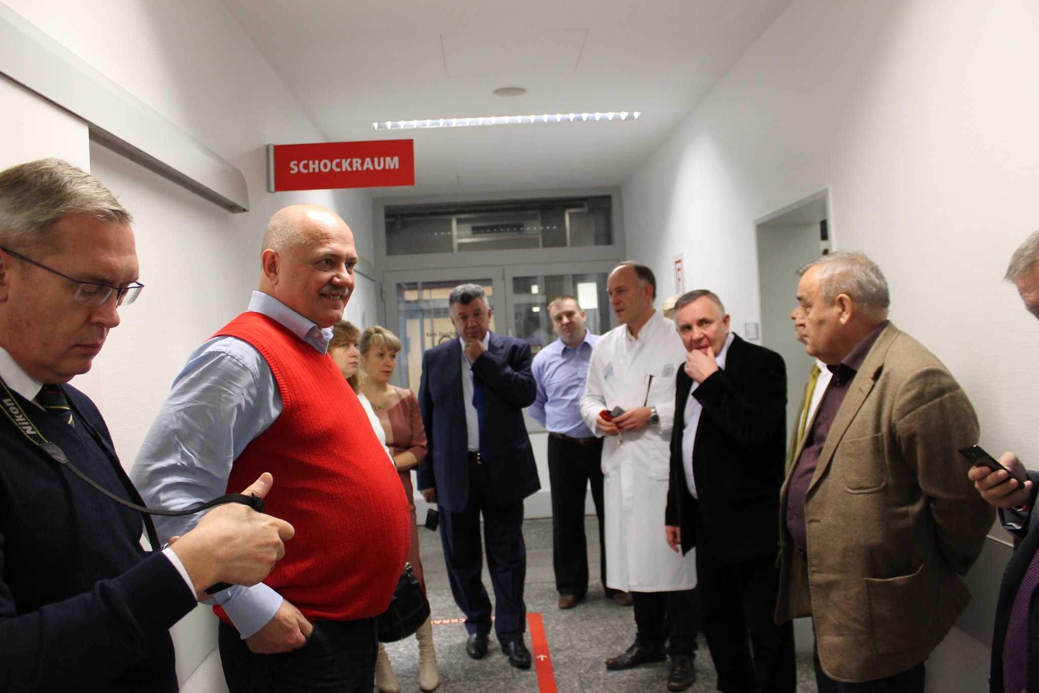 Russische Ärztedelegation besucht das EK Unna Unna