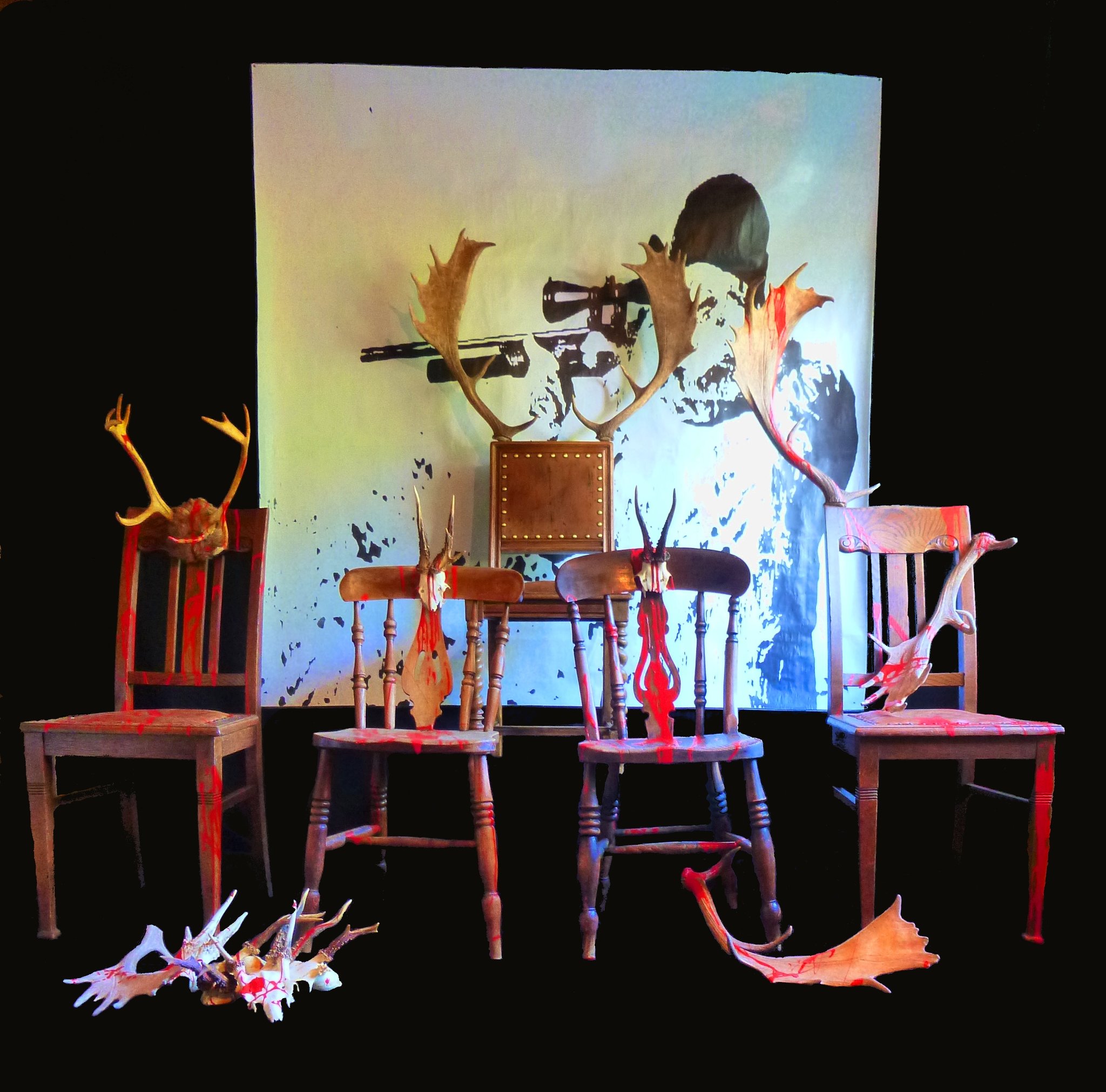 Installation Halali von Barbara KindermannTrelenberg im Marler