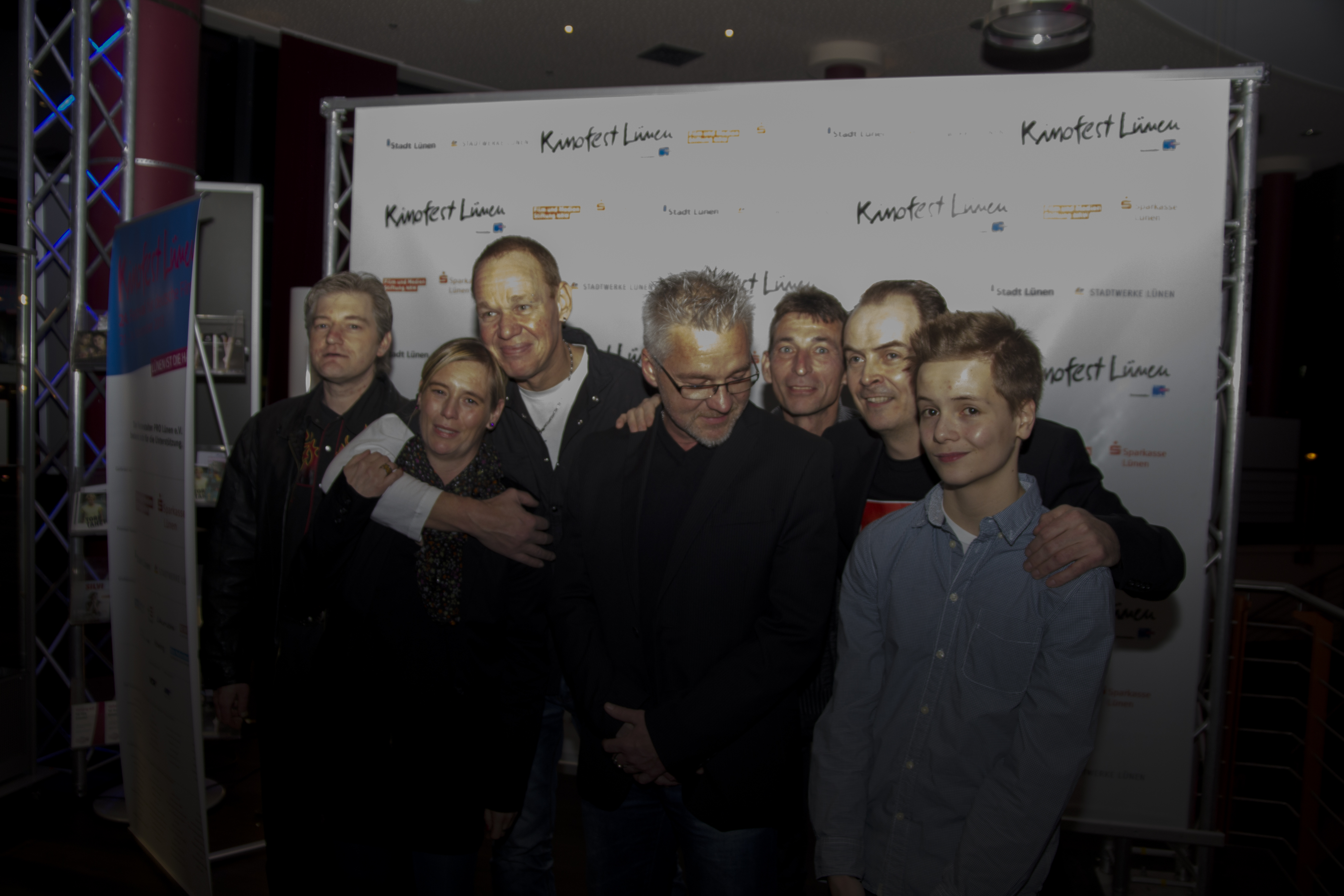 v.l.n.r. Thorsten Drees, Sonja Imping, Roland Riemer, Lothar A Baltrusch, Carsten Grunwald, Ralf Möllenhoff, Luke Romero Möllenhoff