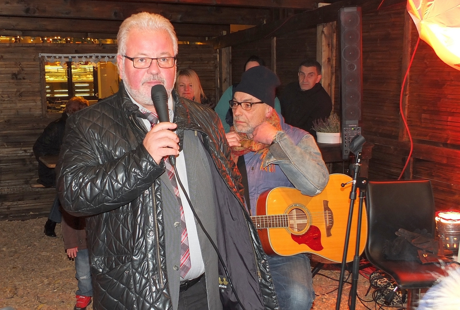 Heinz Wehres sprach noch einmal den guten Zweck an!