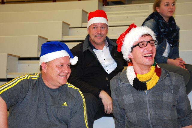 NIcht nur die Trainer hatten ihren Spaß!!