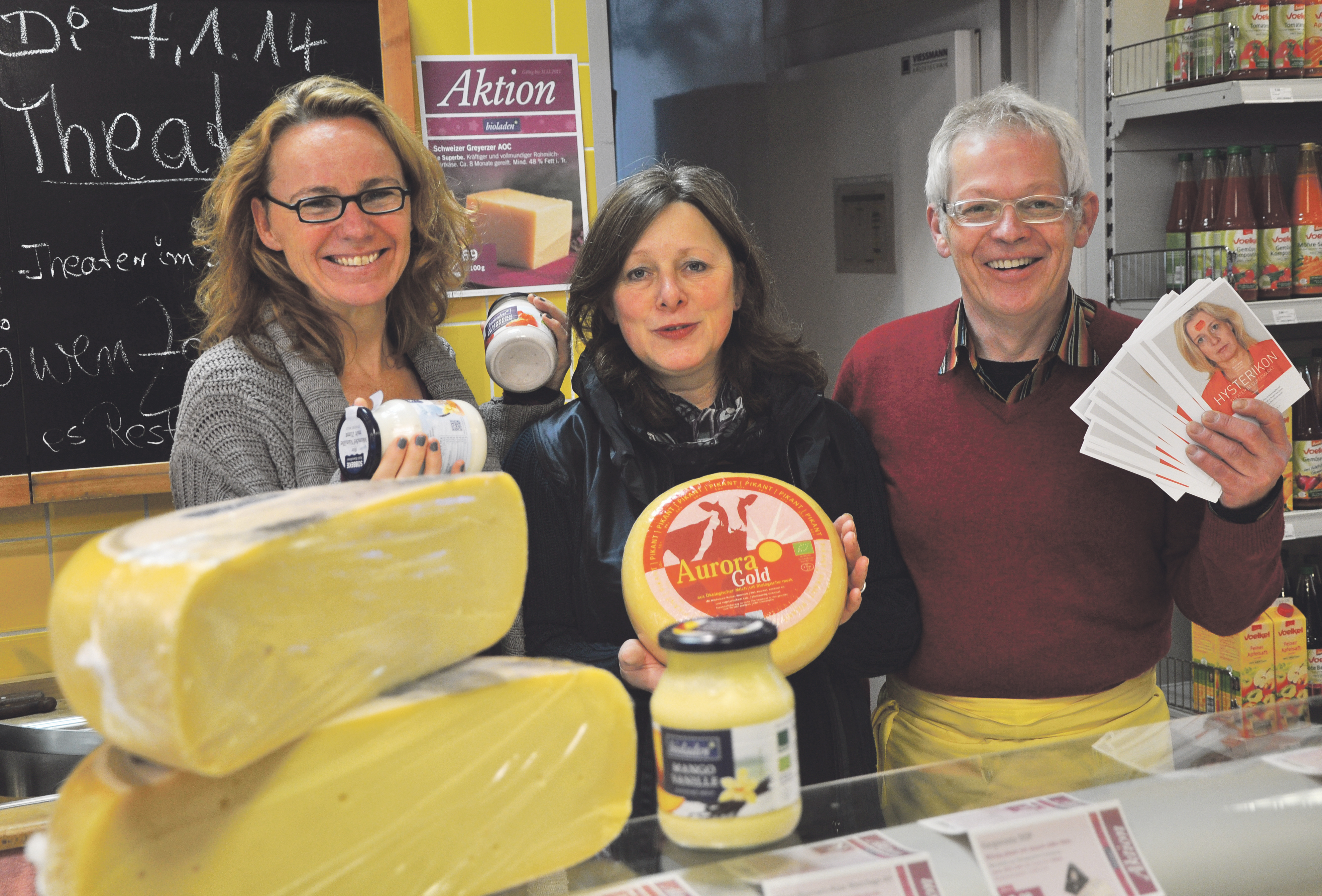 Freuen sich auf zwei besondere Abende: Sandra Anklam (v.l.) mit Ulla und Ludger Vollmer. Foto: Wengorz