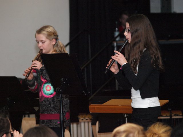 Flötenduett: Paula Haupt & Mia Hohmann