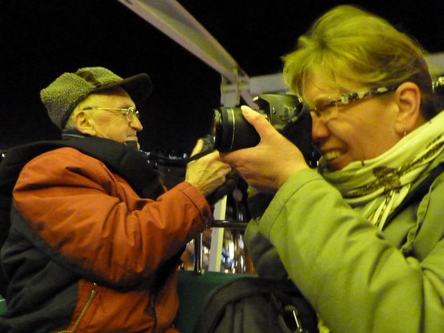 .......während Günther und Elke sich ganz ihrer Leidenschaft, der Fotografie, hingeben.