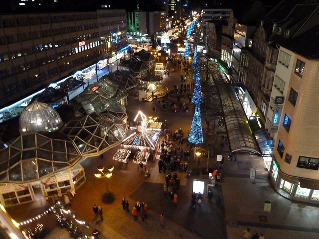 Inzwischen geht es weiter hoch,......