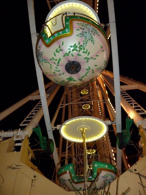 ........ehe sich das Gefährt in Bewegung setzt.