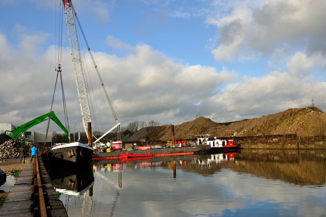Bergung der Nautic1.Foto:Kurt Gritzan