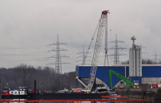 Bergung der Nautic1.Foto:Kurt Gritzan