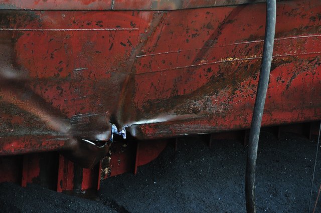 Bergung der Nautic1.Foto:Kurt Gritzan