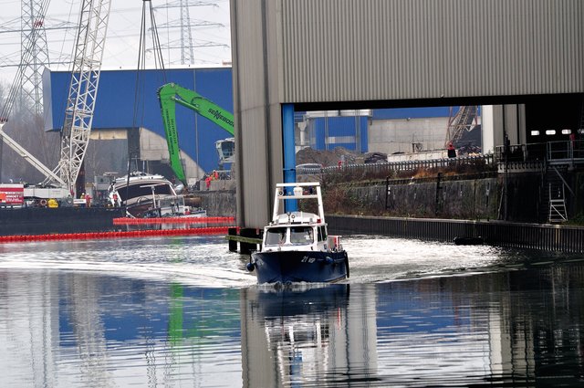 Bergung der Nautic1.Foto:Kurt Gritzan