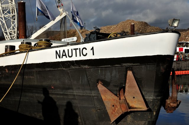 Bergung der Nautic1.Foto:Kurt Gritzan