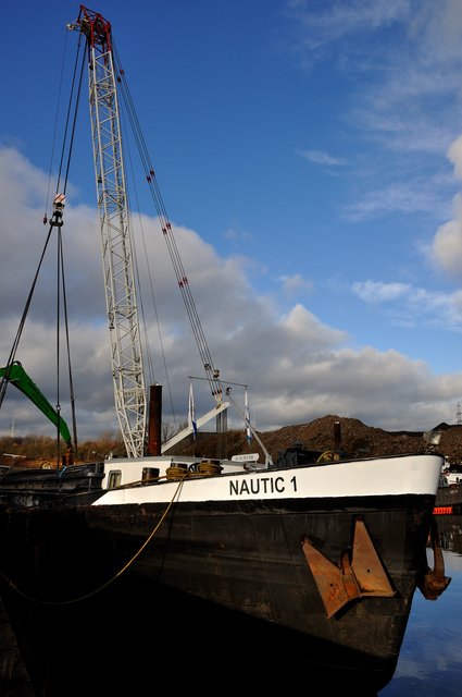 Bergung der Nautic1.Foto:Kurt Gritzan