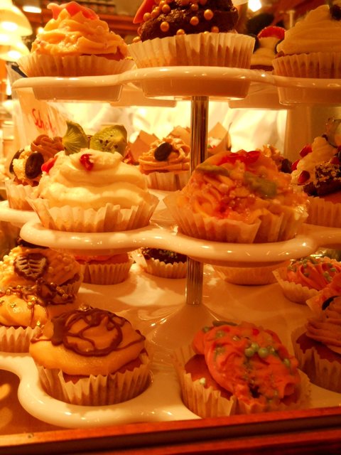 Super KLEINE Törtchen... Cakes... auf dem Weihnachtsmarkt DORTMUND...