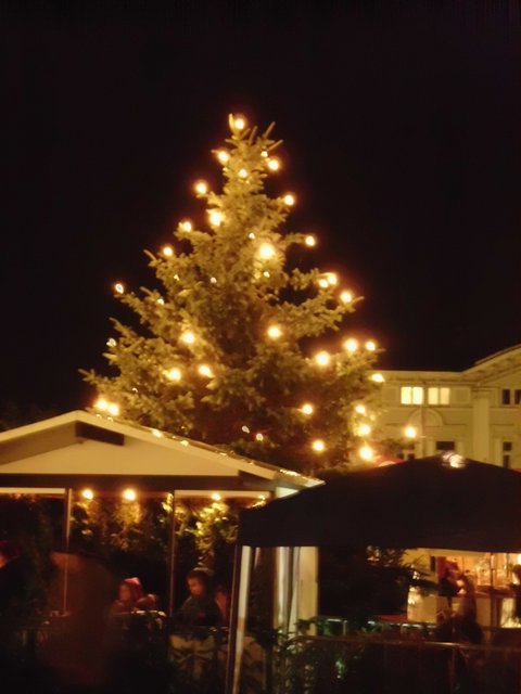 Weihnachtsbaum auf dem Markt in Arnsberg...