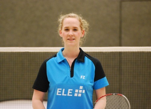 Dana Kaufhold erreichte bei der Westdeutschen Meisterschaft gleich zwei Mal das Viertelfinale. Foto: BBG