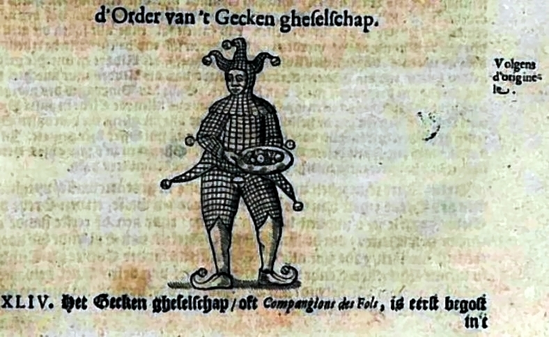 Der Geck, Narr, Hanswurst von Thomas de Rouck´t Amsterdam by Jahn Janssen 1645