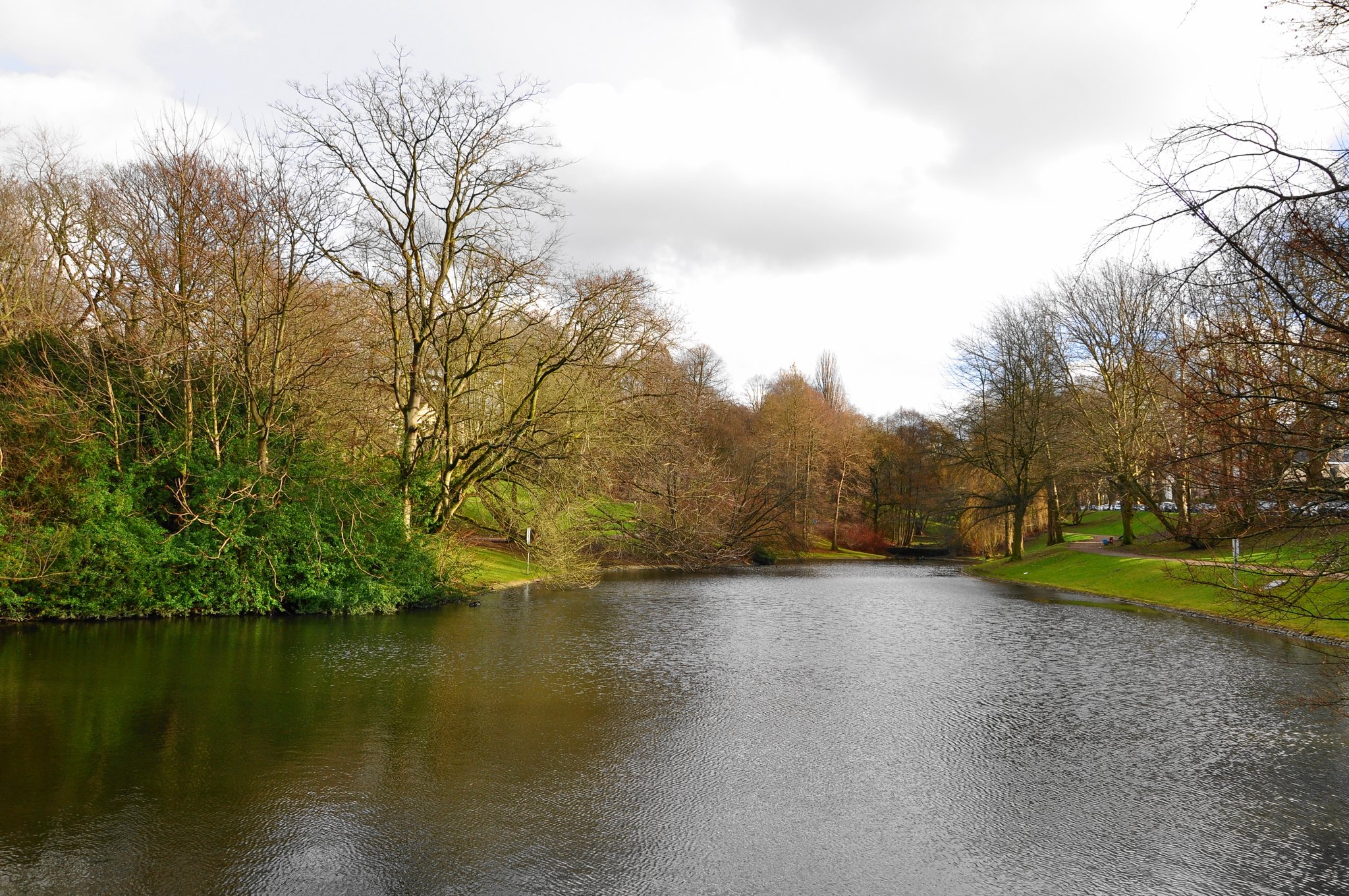 Bochumer Stadtpark mit Bismarckturm Bochum