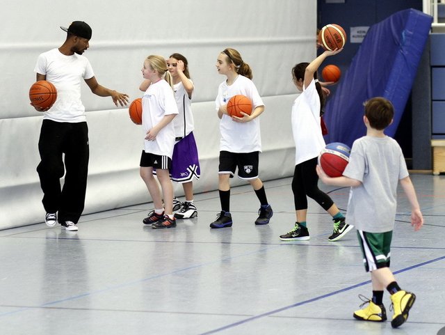 Das Basketball Wintercamp der ETB Wohnbau Baskets war ein voller Erfolg