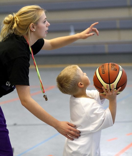 Das Basketball Wintercamp der ETB Wohnbau Baskets war ein voller Erfolg