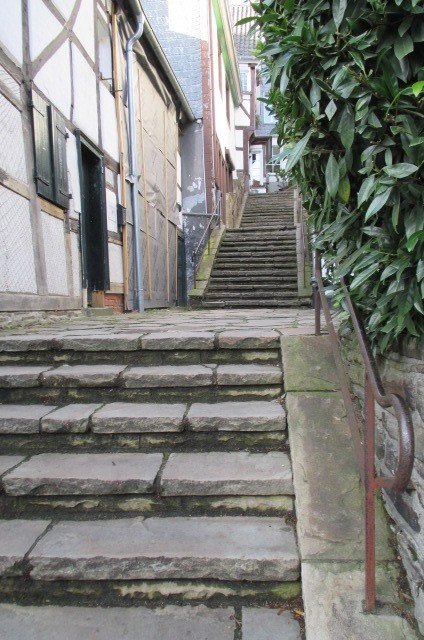 die KIRCHTREPPE... in E-Kettwig... 2014