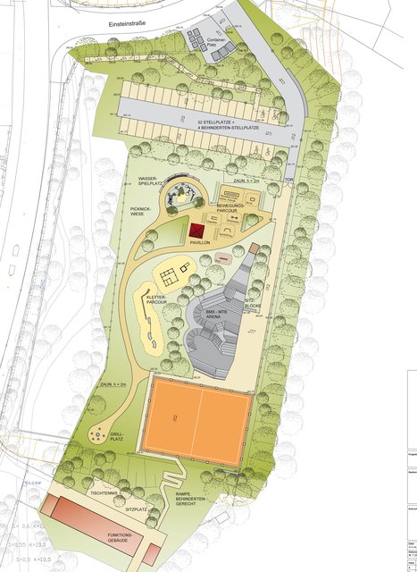 So soll der umgestaltete Lägersportplatz im Spätsommer einmal aussehen.