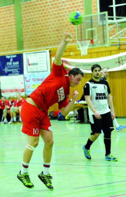 Treffsicher präsentierte sich Sven Liebenau gegen Solingen.
