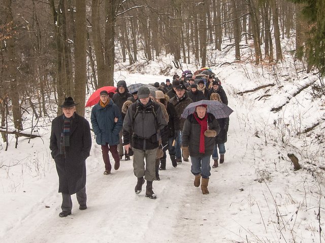 Warme Kleidung und festes Schuhwerk erleichtern den Rundgang durch den Moosfelder Forst | Foto: Meinolf Wilmes