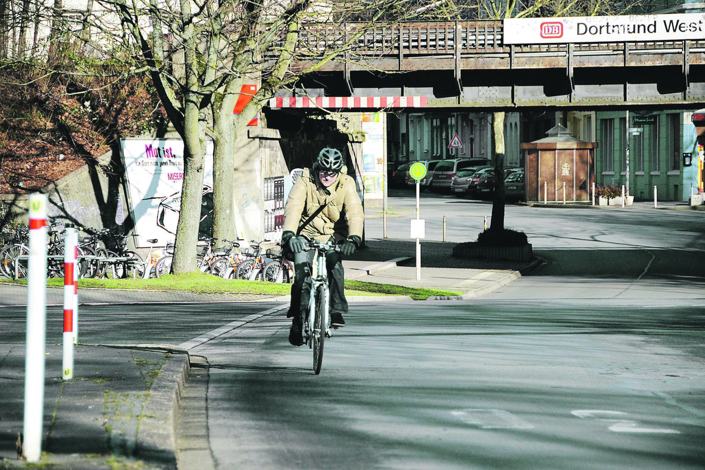 Welchen Trassenverlauf genau der Radschnellweg durch Dortmund nehmen könnte, ist noch völlig unklar - derzeit werden verschiedene Varianten geprüft. Möglich ist eine Führung durch die Kuithanstraße.