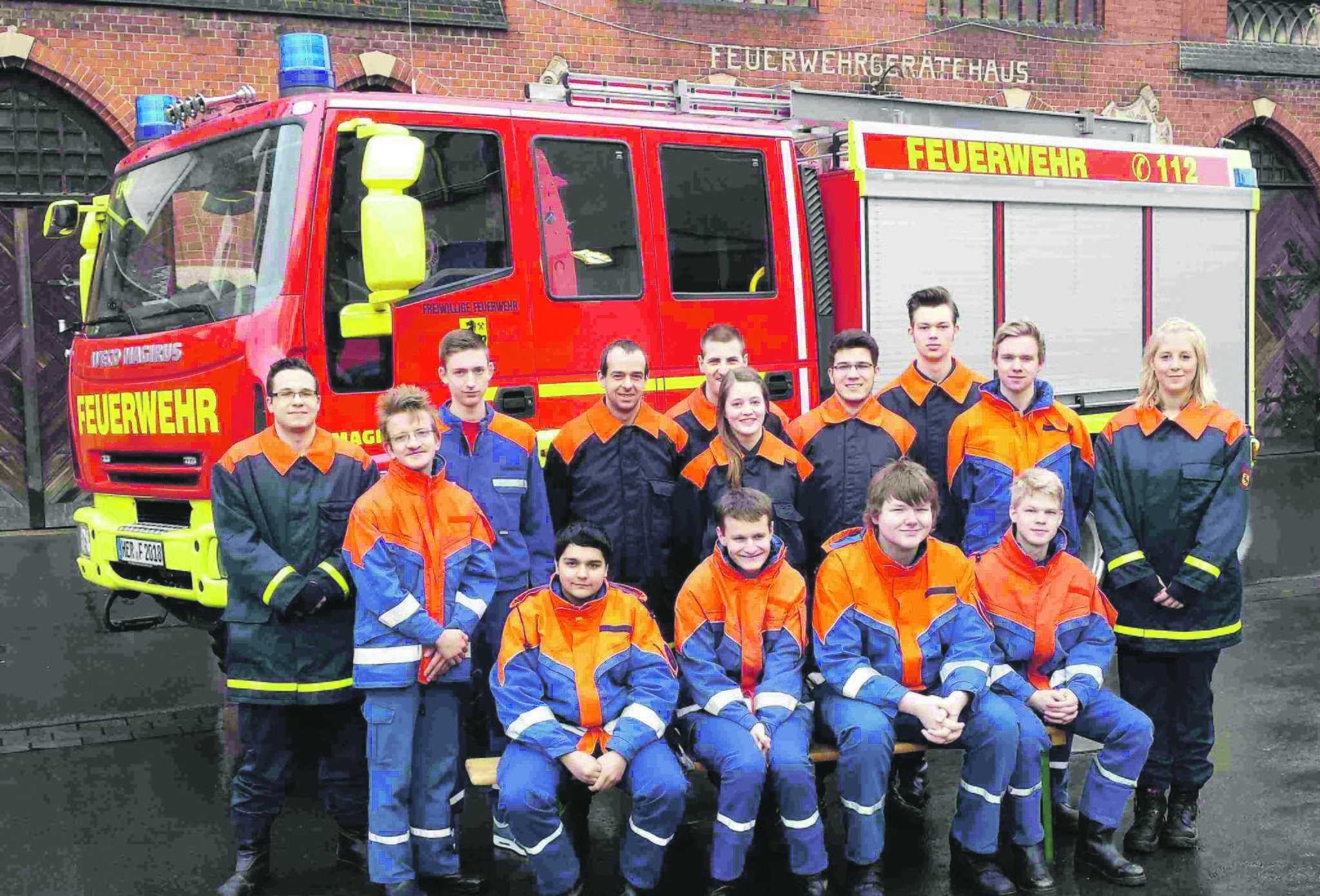 Sie wollen helfen / Ausbildung bei der Freiwilligen Feuerwehr - Herne