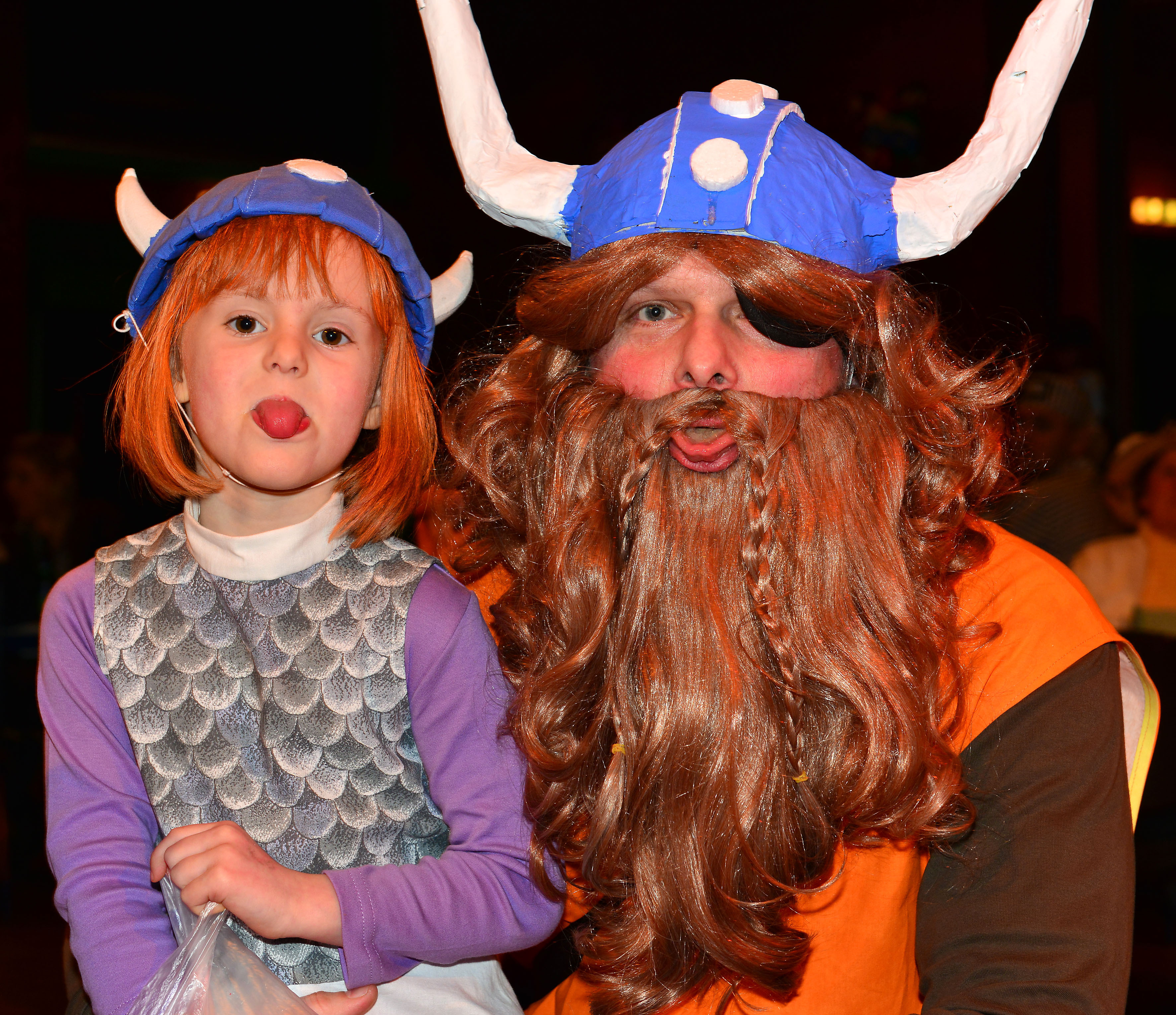 Wicki und ihr Vater. Foto: Krusebild