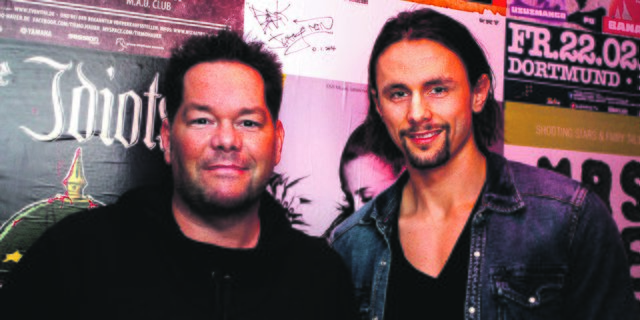 Legten gemeinsam bei der schwarzgelben Nacht im FZW auf: DJ Firestarter und BVB-Profi Neven Subotic.