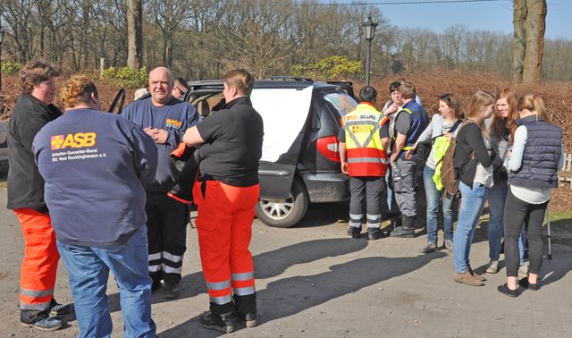 Die Suche nach dem vermissten Florian Stahl aus Datteln geht weiter. Foto: Werner Zempelin
