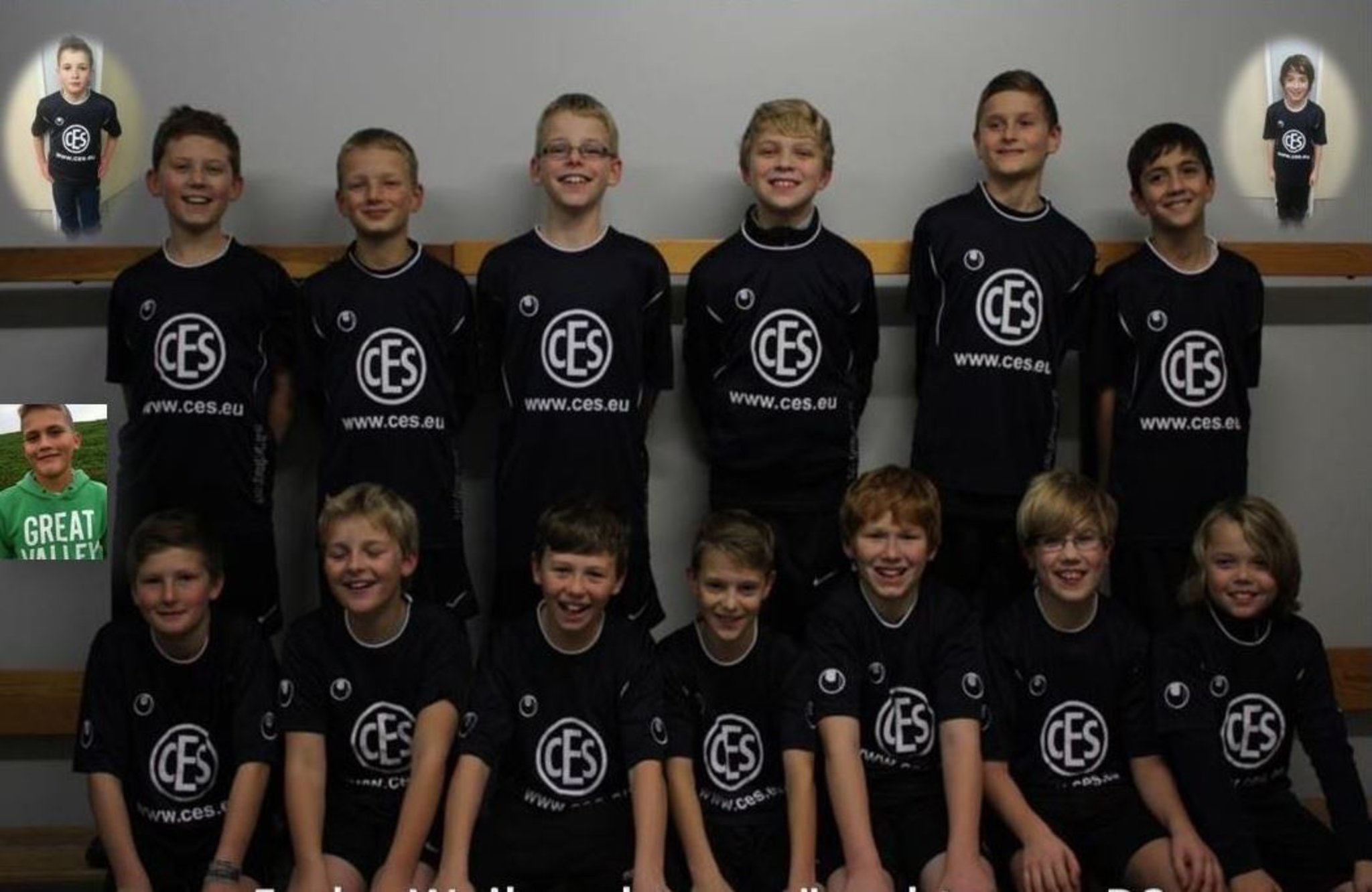 Ces Gruppe Sponsort Junge Sportler Der D3 Von Union Velbert Tolle Warmlaufshirts Velbert