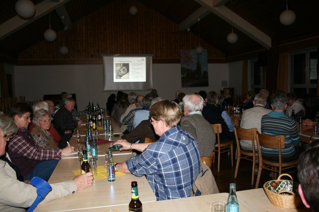 ein gut besuchter Vortrag und....