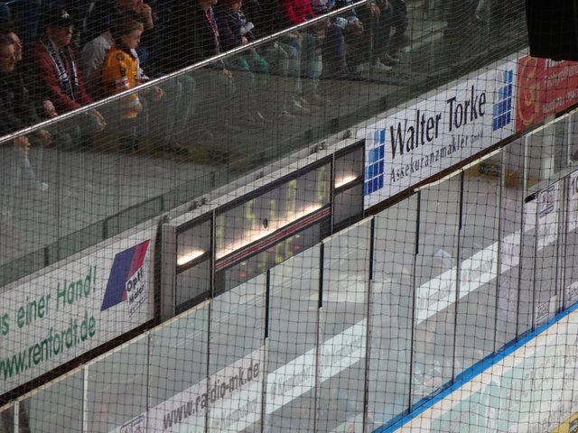 Das Endergebnis im letzten regulären Saisonspiel gg. Schwenningen