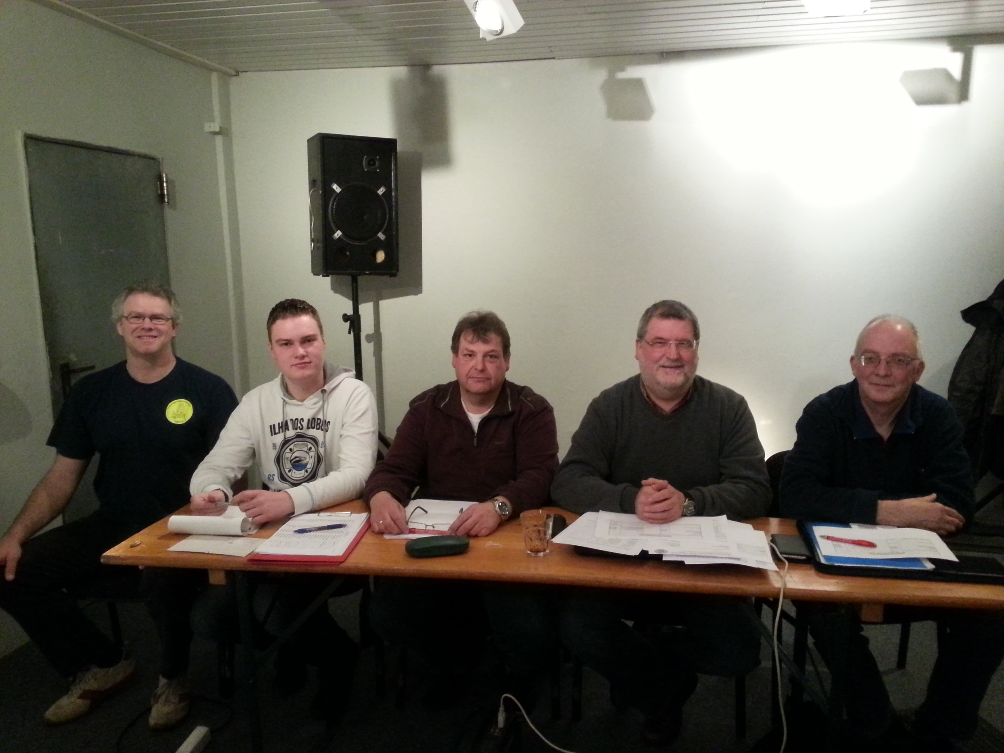 Der "neue alte" Vorstand der Tauchsportgemeinschaft Hagen e.V.