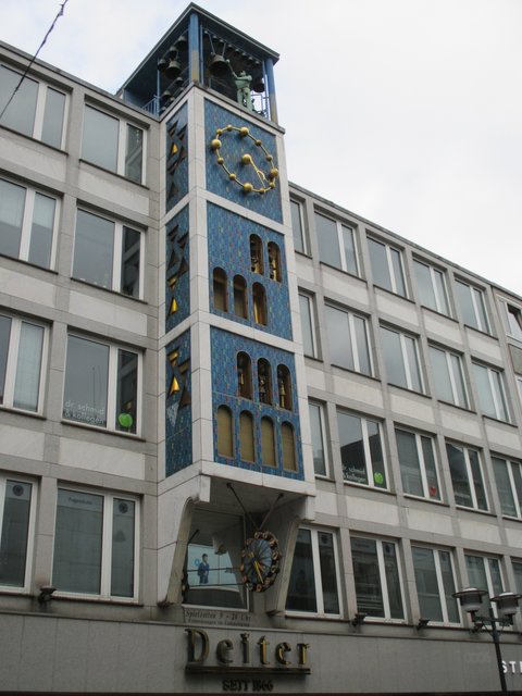 Glockenspiel bei dem Juwelier Deiter... auf der "Kettwiger"