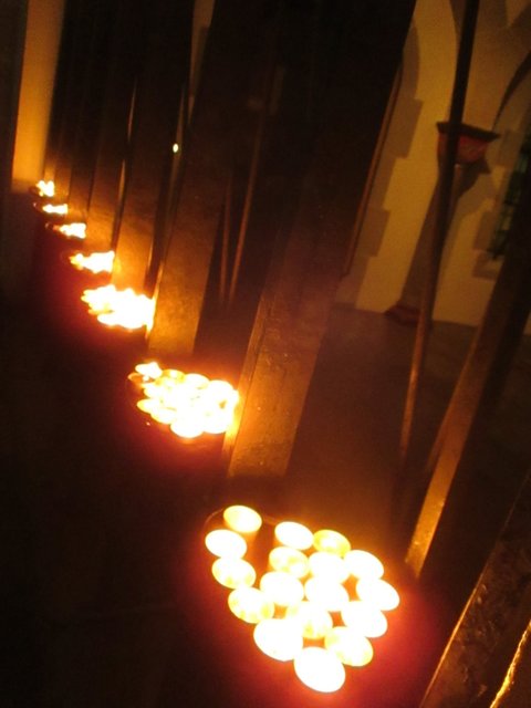 Kerzen im Dom....