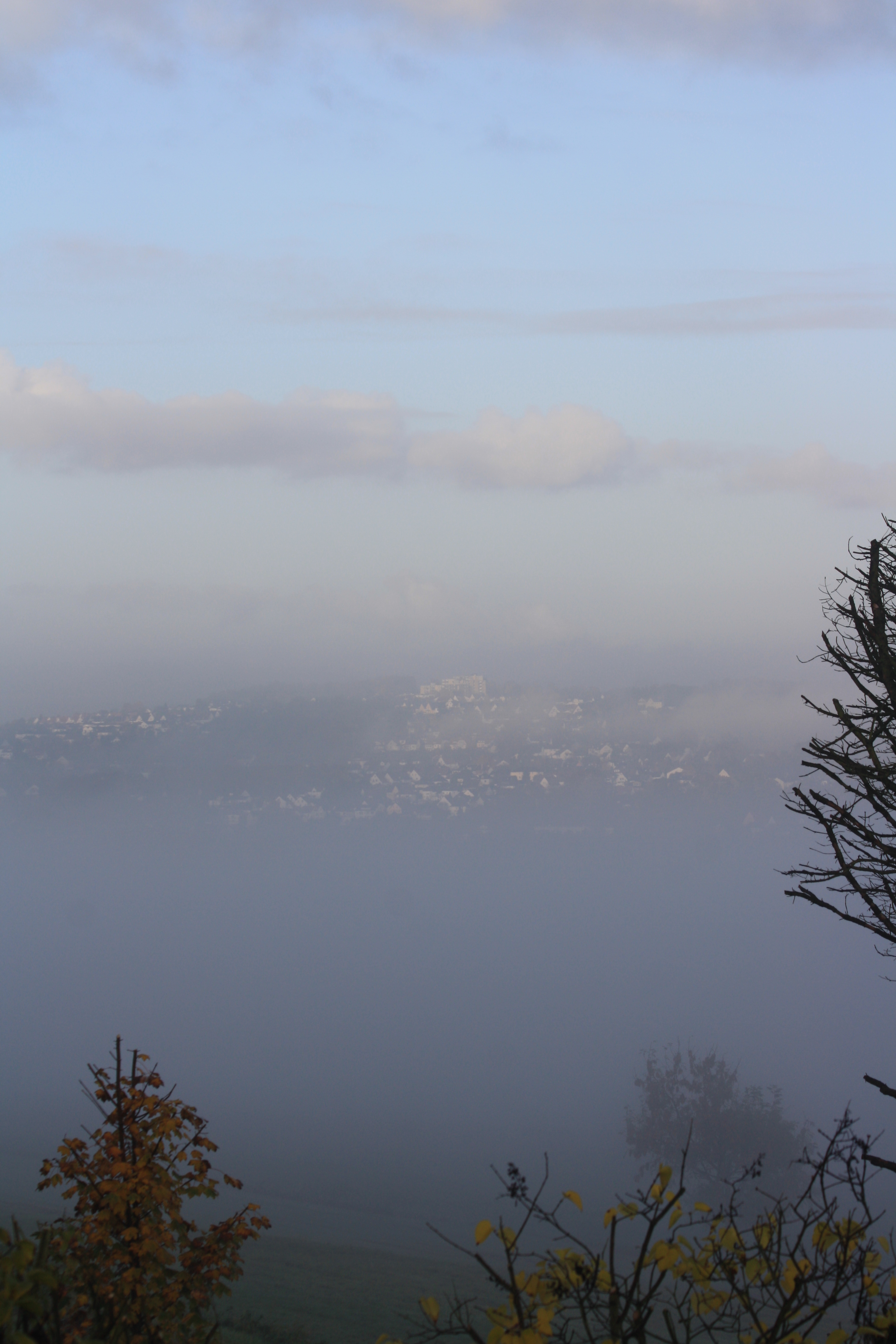 Fröndenberg im Nebel...?