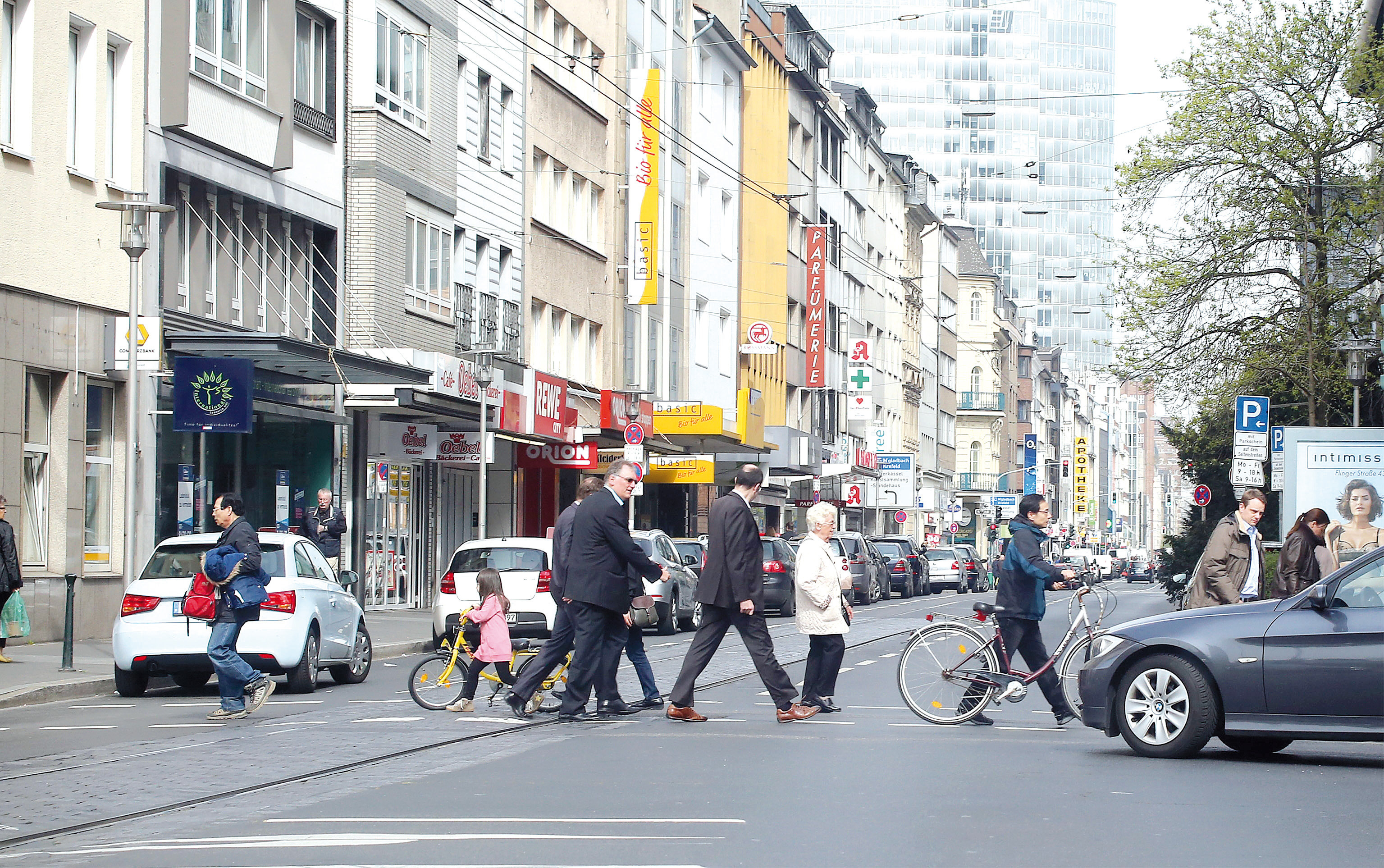 Wie geht es mit der Friedrichstraße weiter? Das Moderationsverfahren gibt Aufschluss. Foto: Köhlen