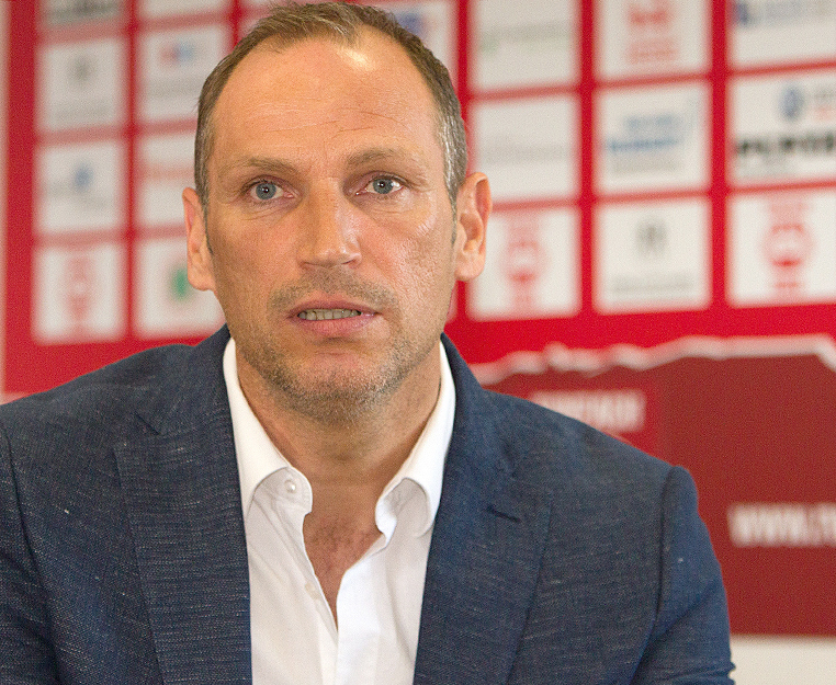 Andreas Zimmermann trainiert ab Juli RWO. Bei Rot-Weiß trifft er mit Assistent Dirk Langerbein, dem Sportlichen Leiter Frank Kontny und Kapitän Benjamin Weigelt viele alte Bekannte wieder. Foto: RWO