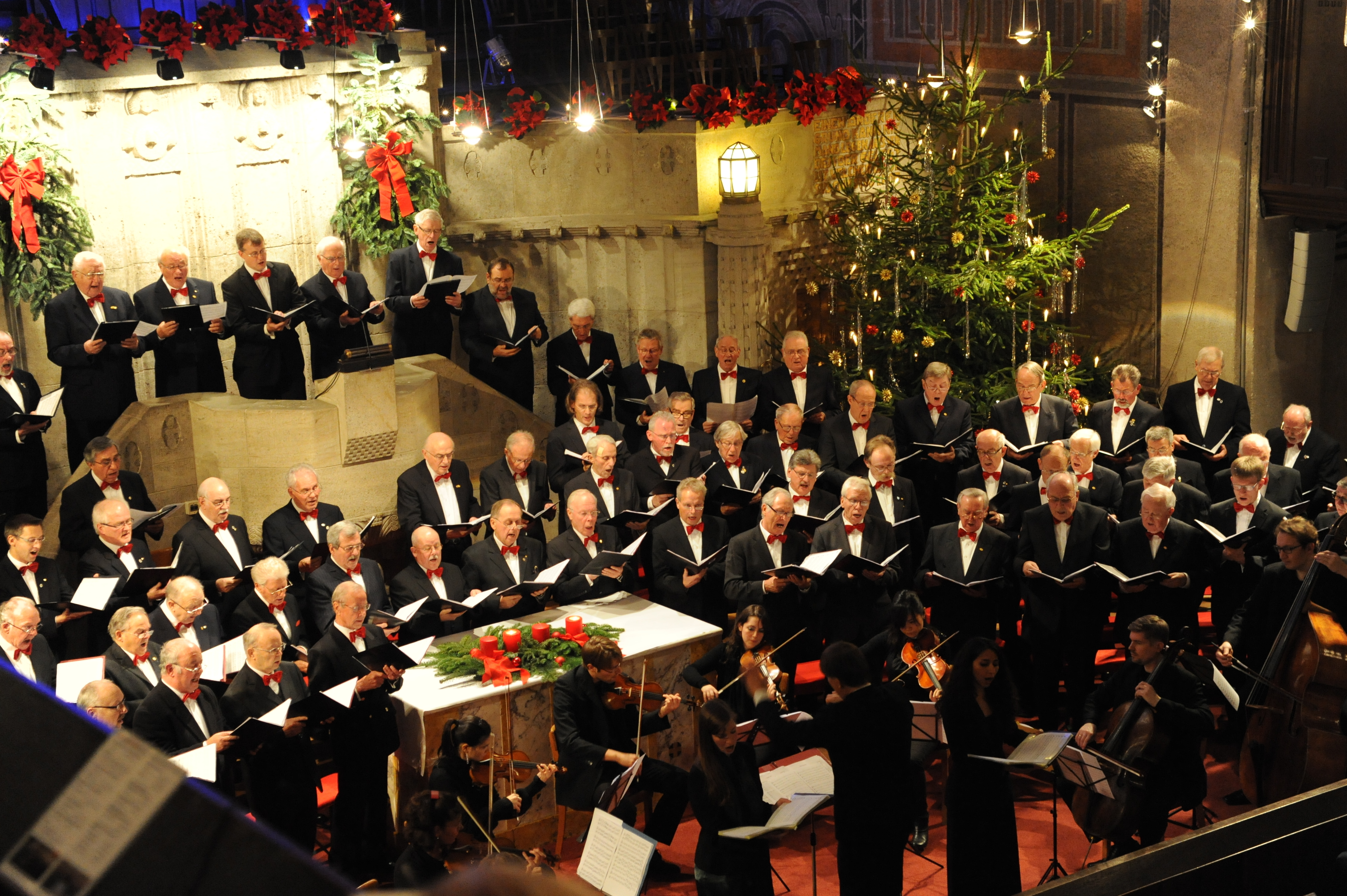 Männer-Chorgemeinschaft Velbert und MGV Sängerkreis Wülfrath im gemeinsamen Konzert