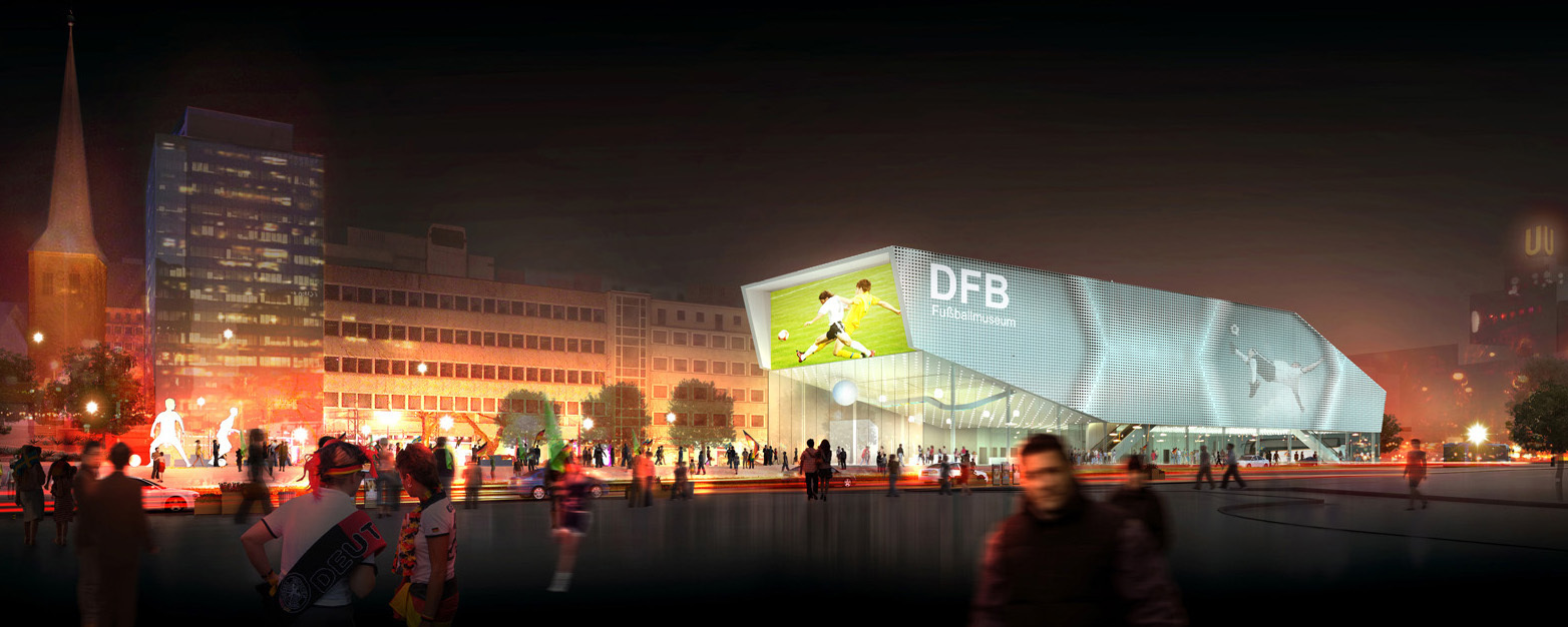 Helden und Highlights des deutschen Fußballs werden ab dem ersten Halbjahr 2015 im neuen DFB-Museum zum Leben erweckt.