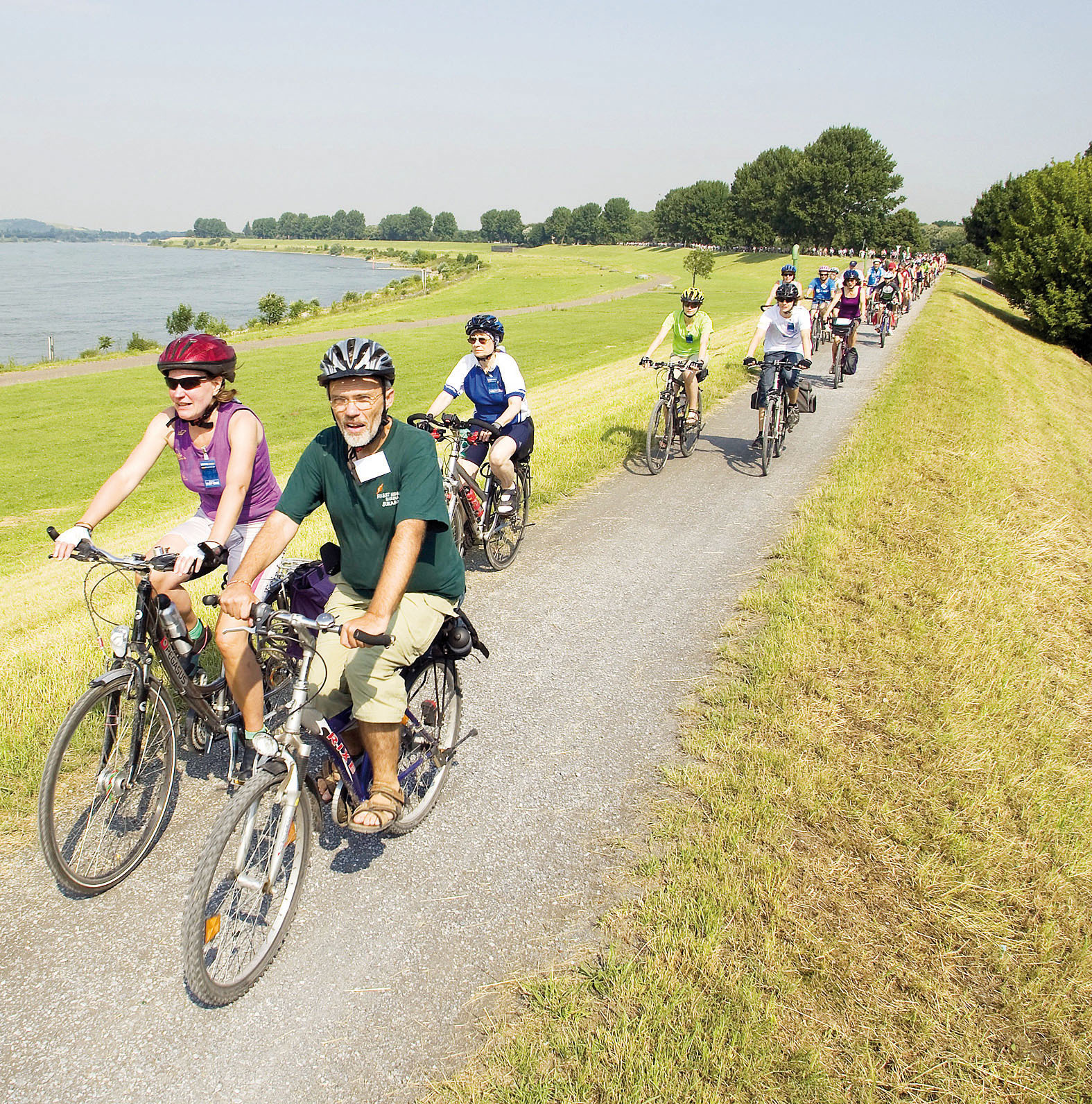Mehr als 1.000 Radfahrer machen mit.
