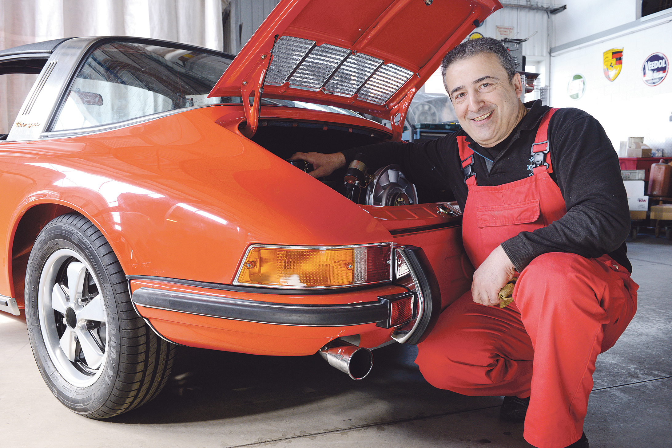 Nicht nur im Video, sondern auch von unserem Fotografen Michael de Clerque gut in Szene gesetzt: der Porsche 911.
